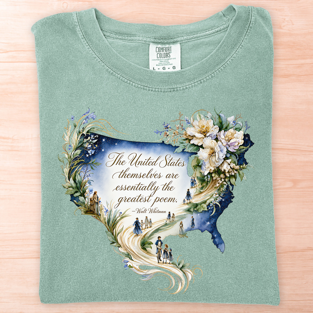 Walt Whitman United States T-Shirt