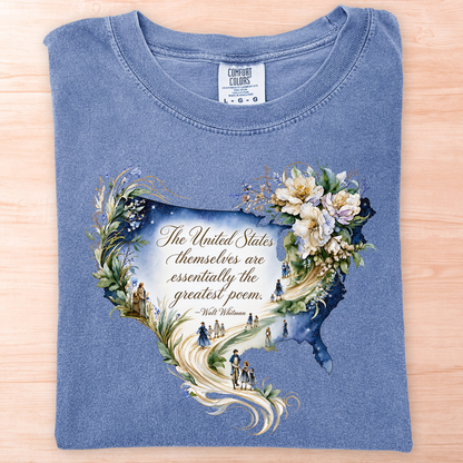 Walt Whitman United States T-Shirt