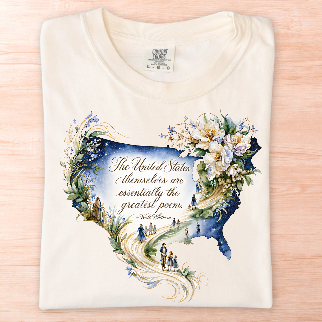 Walt Whitman United States T-Shirt