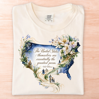 Walt Whitman United States T-Shirt