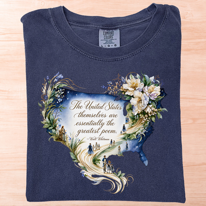 Walt Whitman United States T-Shirt