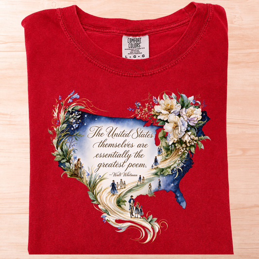 Walt Whitman United States T-Shirt