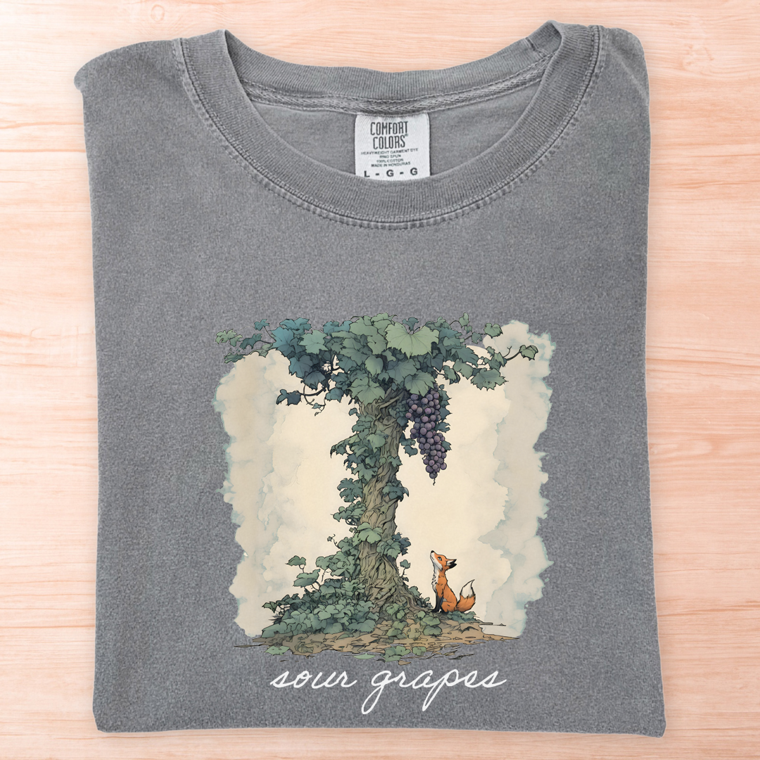 Sour Grapes Fable T-Shirt