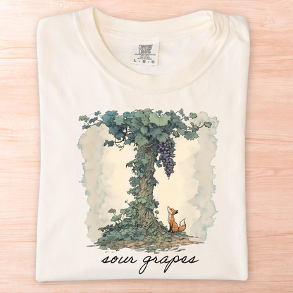 Sour Grapes Fable T-Shirt