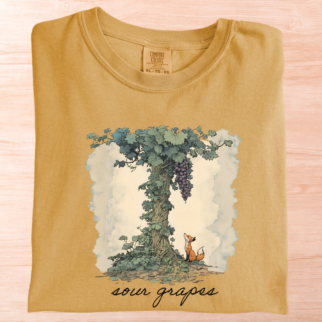 Sour Grapes Fable T-Shirt