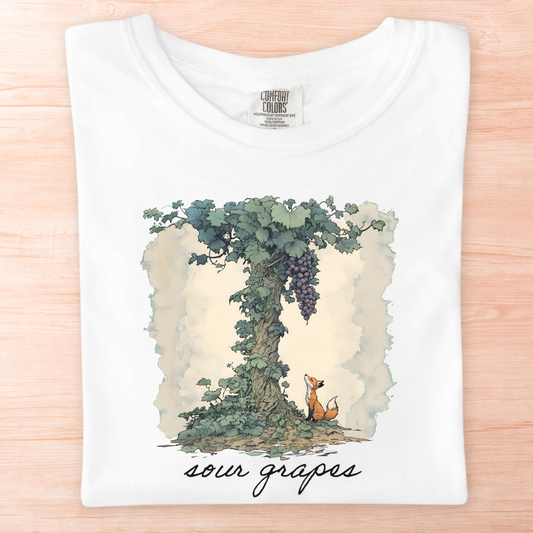 Sour Grapes Fable T-Shirt