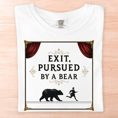 Shakespeare Exit Pursued By Bear T-Shirt