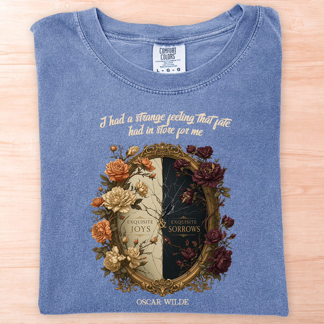 Oscar Wilde Exquisite Joys And Sorrows T-Shirt