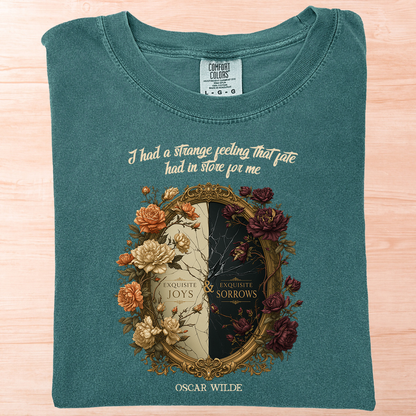 Oscar Wilde Exquisite Joys And Sorrows T-Shirt