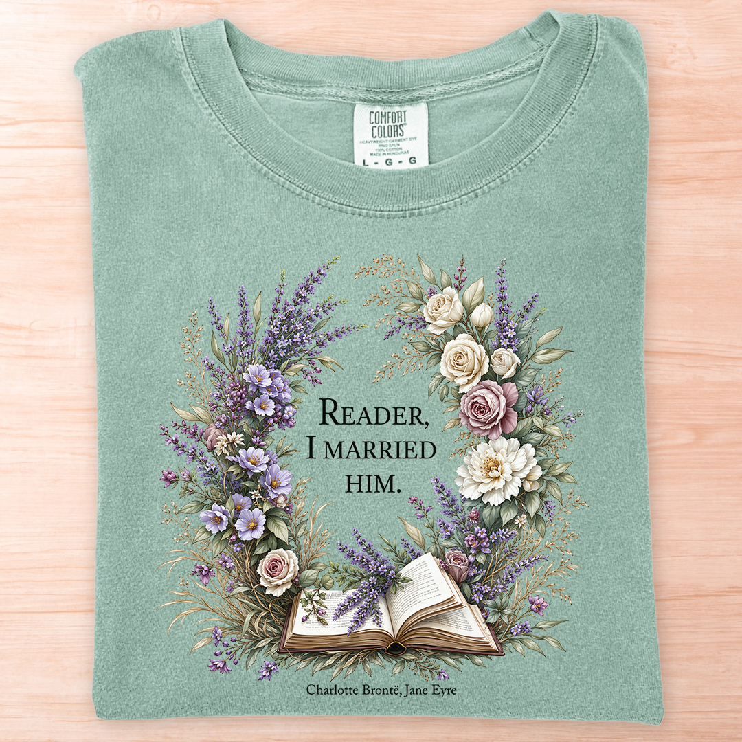 Charlotte Bronte I Married Him T-Shirt