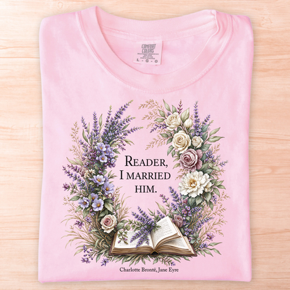 Charlotte Bronte I Married Him T-Shirt
