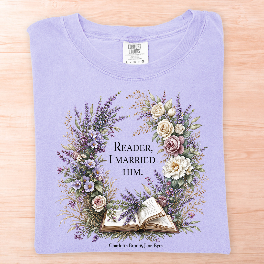 Charlotte Bronte I Married Him T-Shirt