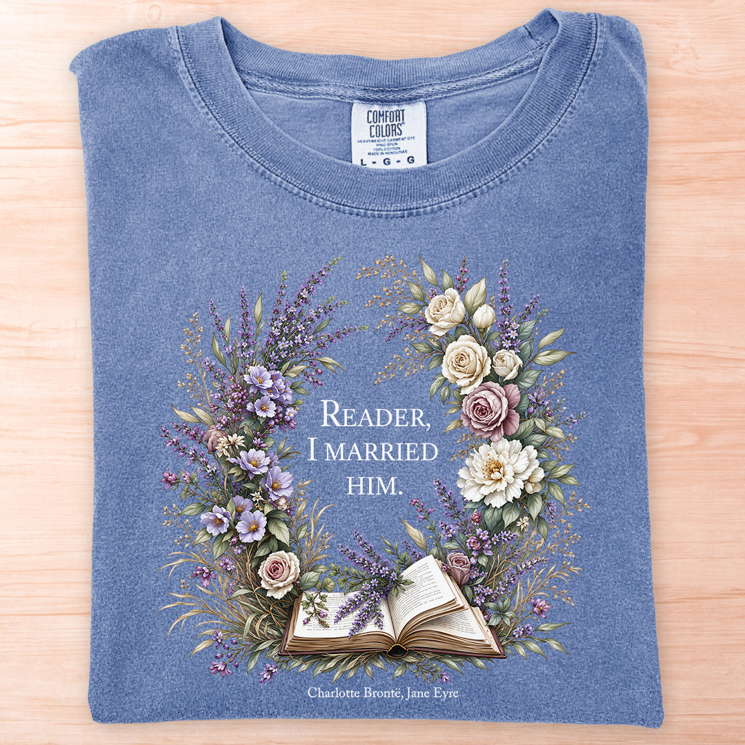 Charlotte Bronte I Married Him T-Shirt