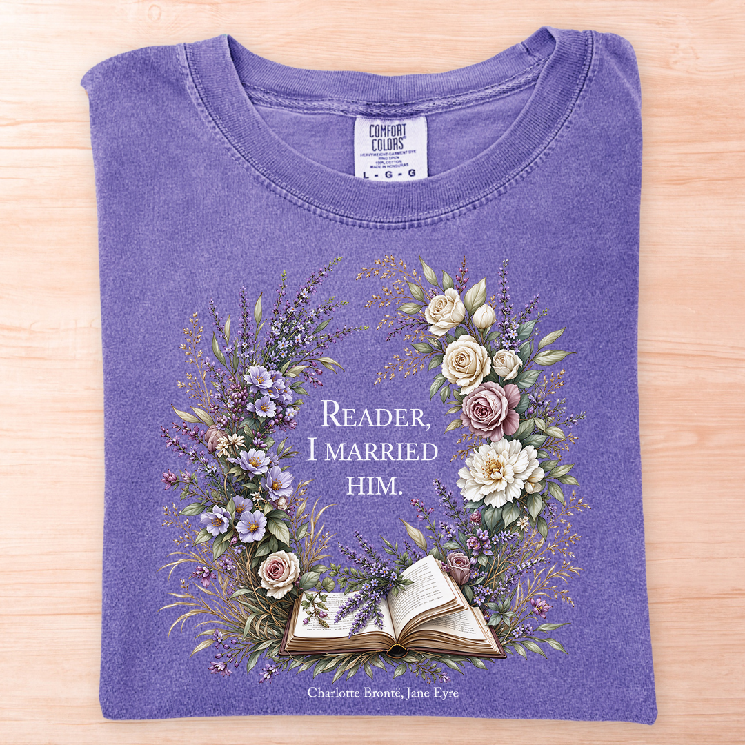 Charlotte Bronte I Married Him T-Shirt