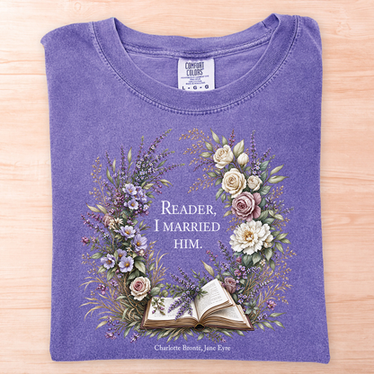Charlotte Bronte I Married Him T-Shirt