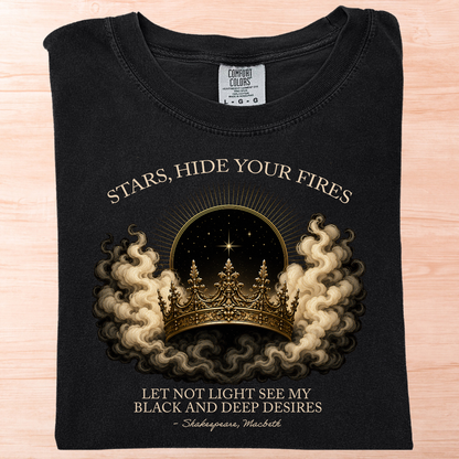 Shakespeare Stars Hide Fires T-Shirt