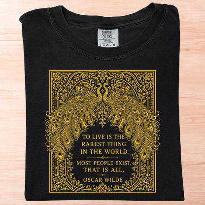 Oscar Wilde Live Peacock T-Shirt