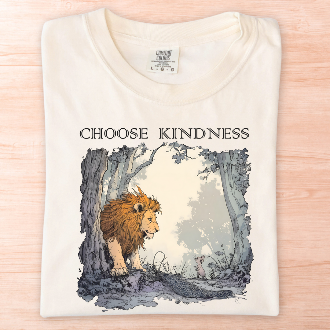 Lion and Mouse Kindness T-Shirt