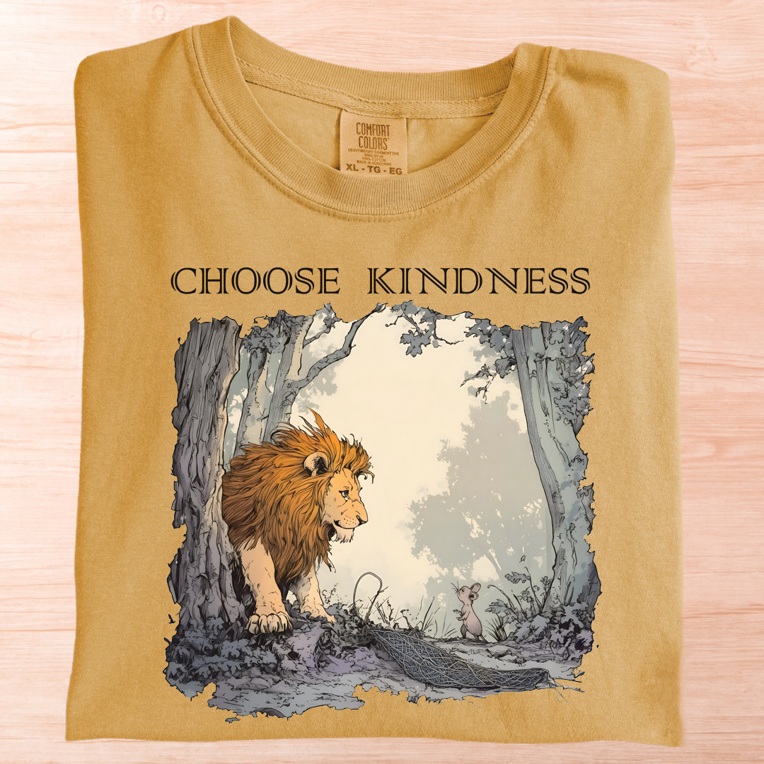 Lion and Mouse Kindness T-Shirt
