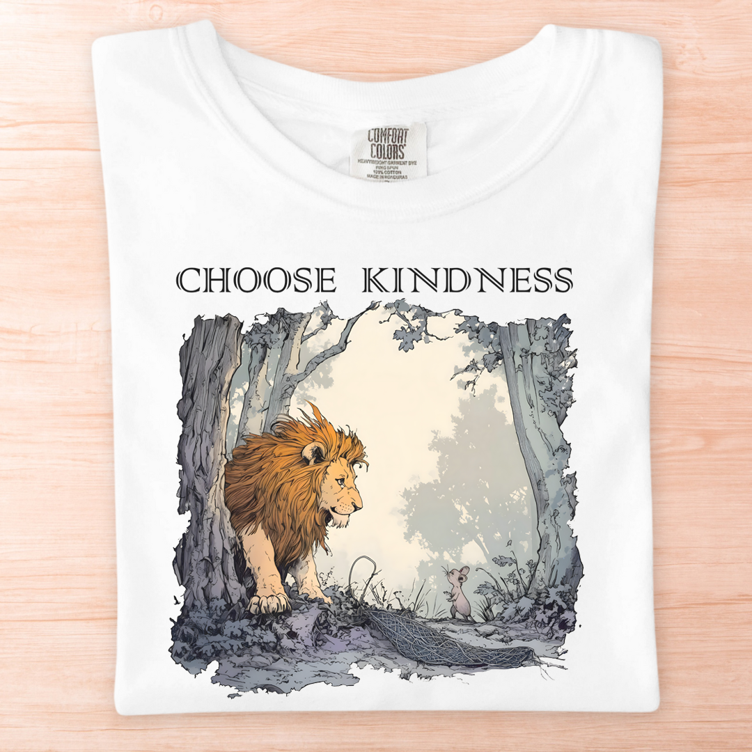 Lion and Mouse Kindness T-Shirt