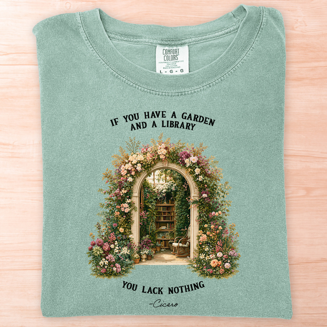 Cicero Garden Library T-Shirt