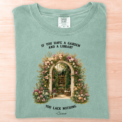 Cicero Garden Library T-Shirt