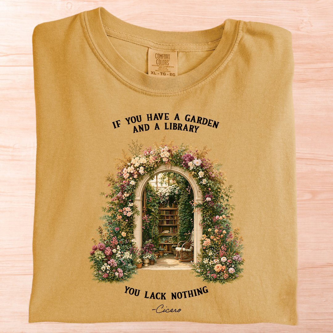 Cicero Garden Library T-Shirt