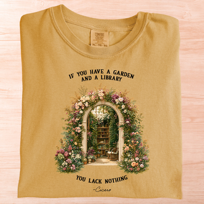 Cicero Garden Library T-Shirt