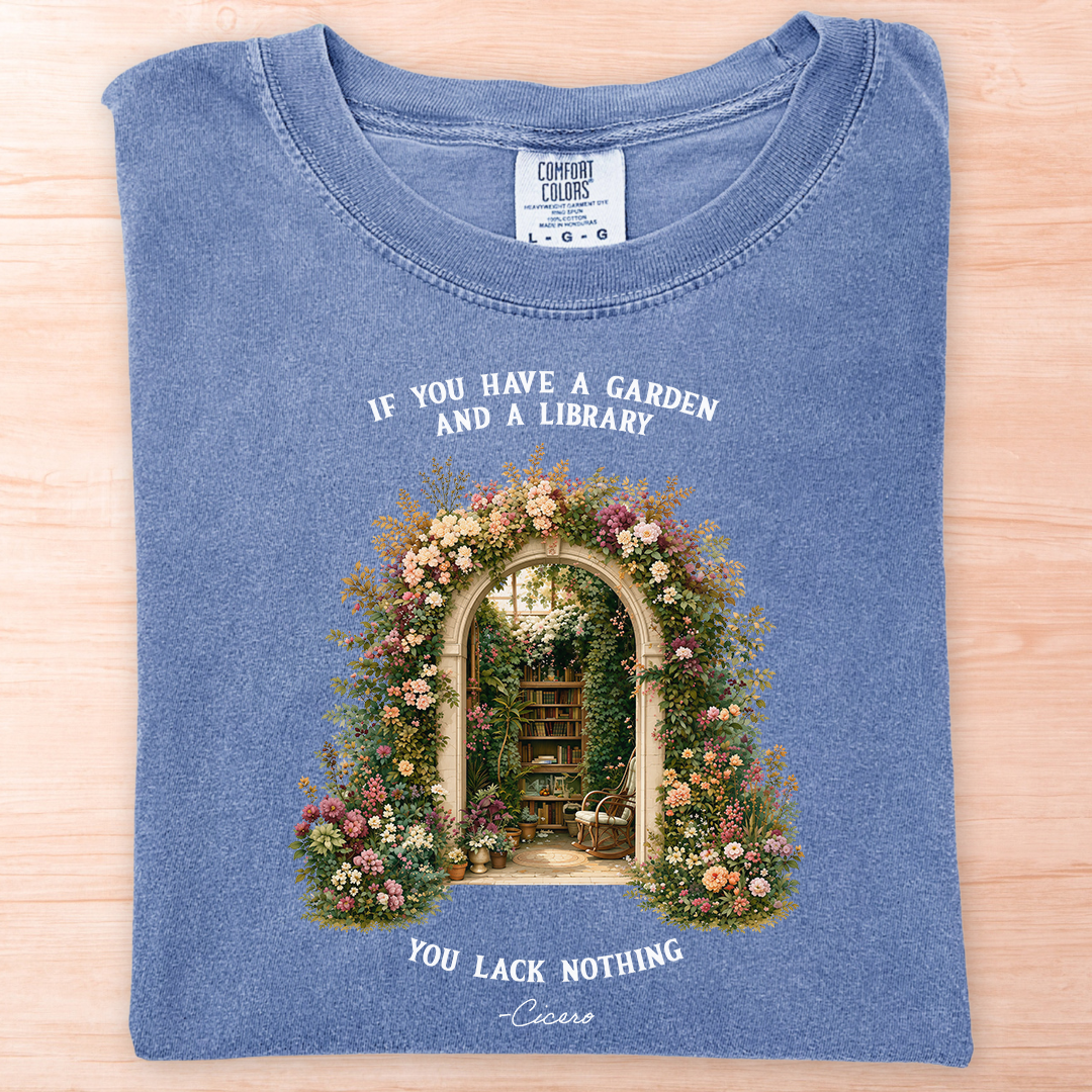 Cicero Garden Library T-Shirt