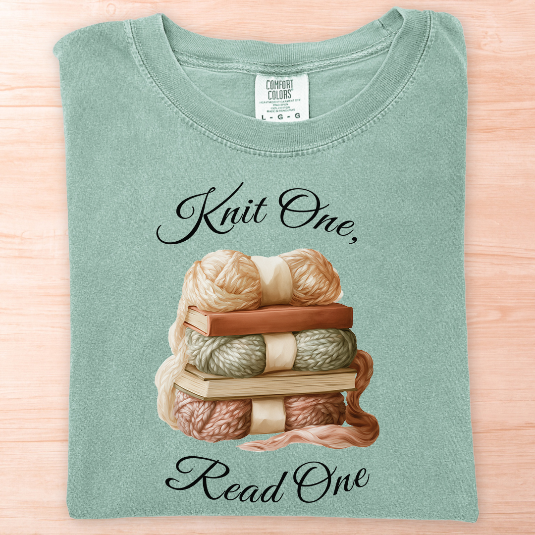 Knit One, Read One T-shirt