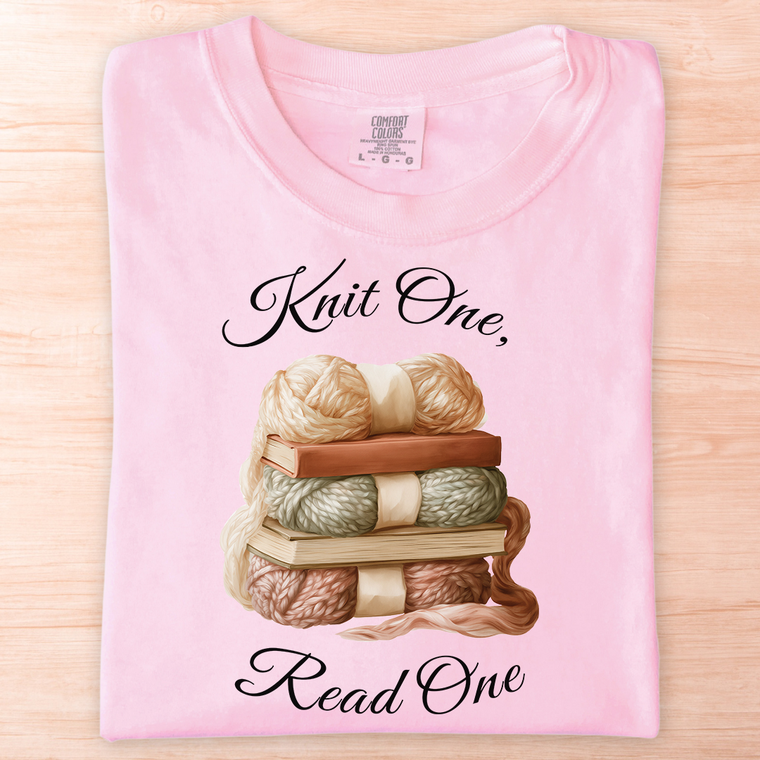 Knit One, Read One T-shirt