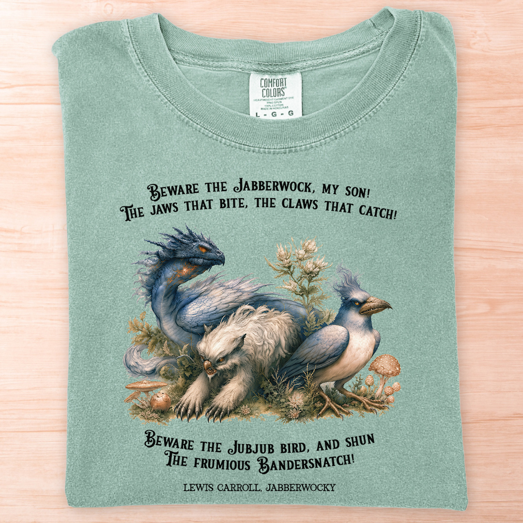 Lewis Carroll Jabberwocky T-shirt