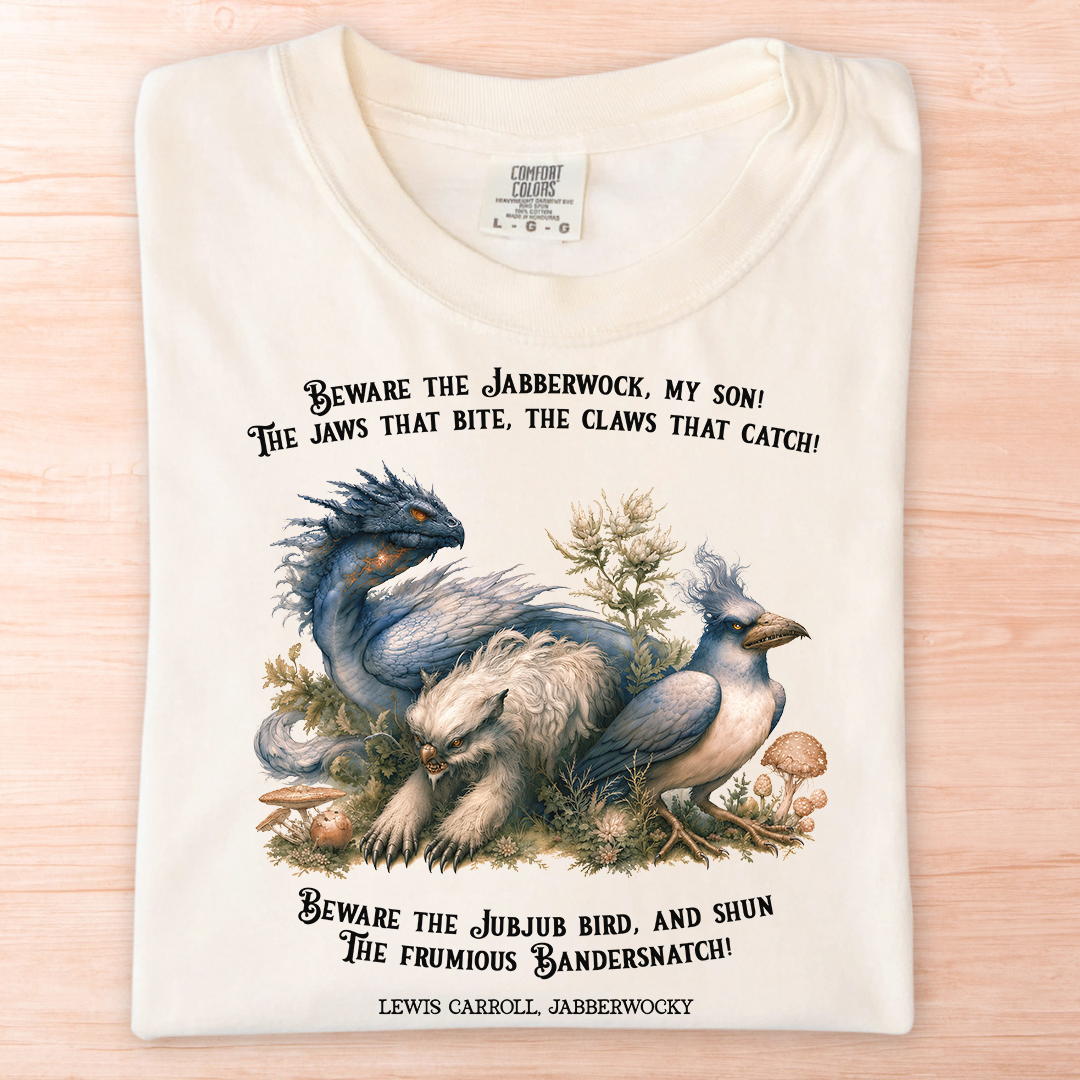 Lewis Carroll Jabberwocky T-shirt