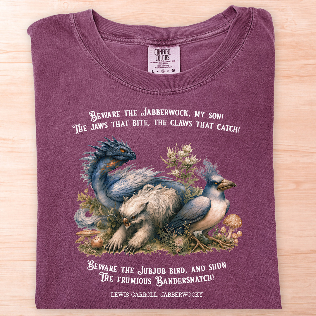 Lewis Carroll Jabberwocky T-shirt