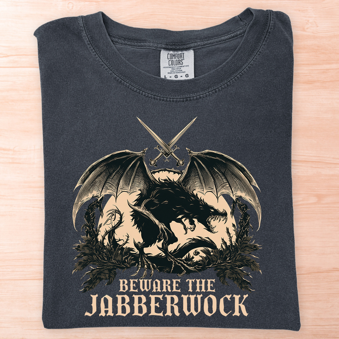 Lewis Carroll Beware the Jabberwock T-Shirt