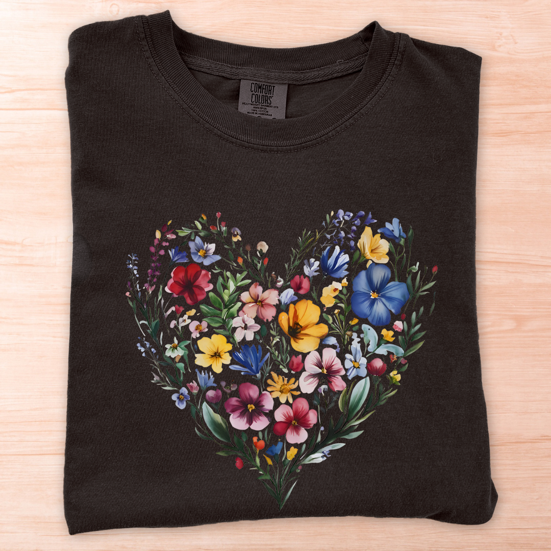 Heart of Flowers T-Shirt