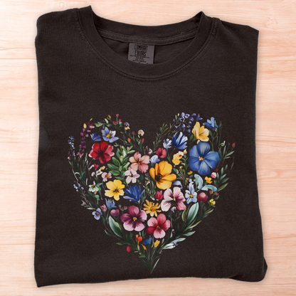 Heart of Flowers T-Shirt
