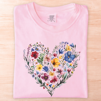 Heart of Flowers T-Shirt