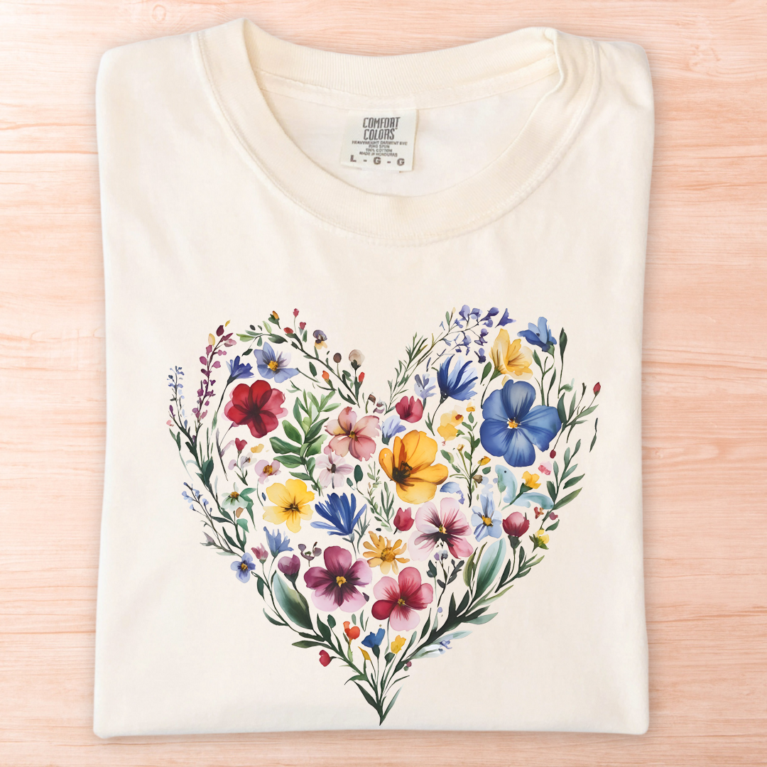 Heart of Flowers T-Shirt