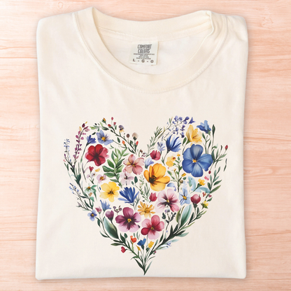 Heart of Flowers T-Shirt