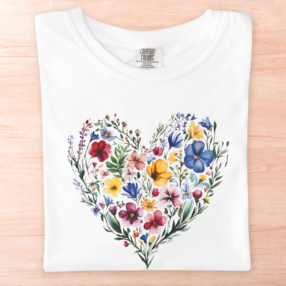 Heart of Flowers T-Shirt