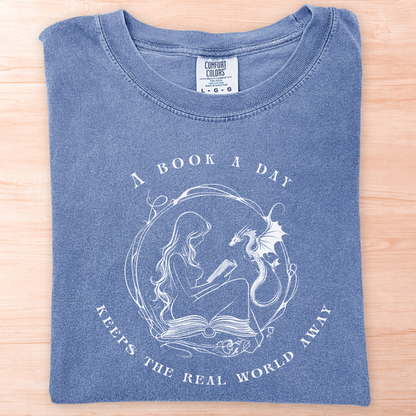 Book A Day Dragon T-Shirt