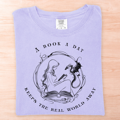 Book A Day Dragon T-Shirt