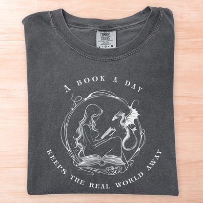 Book A Day Dragon T-Shirt