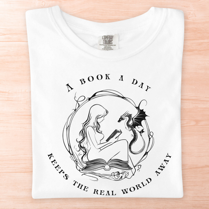 Book A Day Dragon T-Shirt
