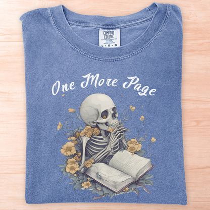 One More Page Skeleton T-Shirt
