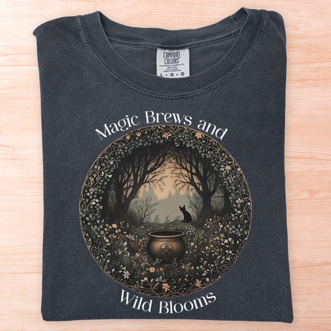 Magic Brews And Wild Blooms T-Shirt