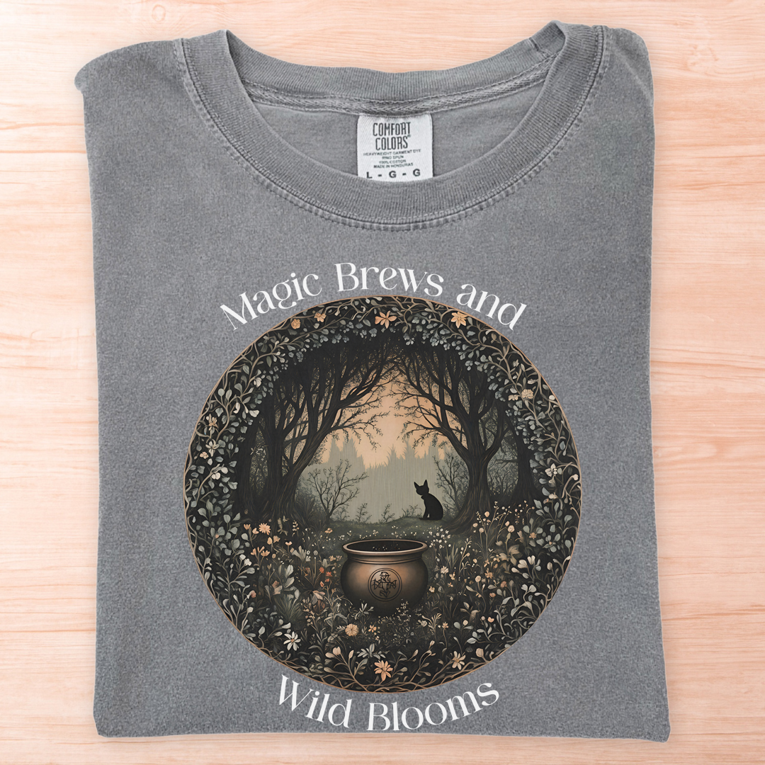 Magic Brews And Wild Blooms T-Shirt