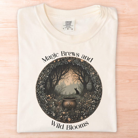 Magic Brews And Wild Blooms T-Shirt