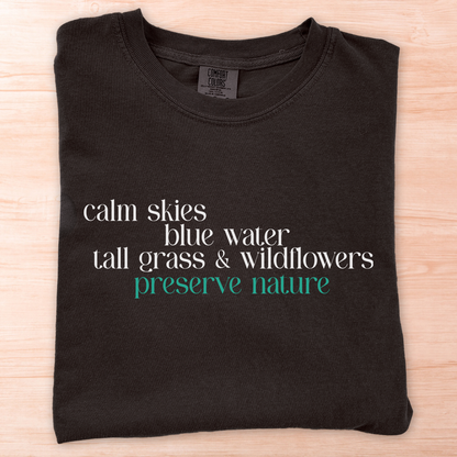 Preserve Nature T-Shirt